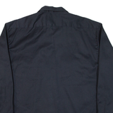 DICKIES Mens Worker Shirt Black Long Sleeve L