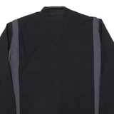 DICKIES Mens Worker Shirt Black Long Sleeve L