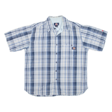 DICKIES Mens Shirt Blue Check L