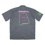 DICKIES Mens Worker Shirt Grey L