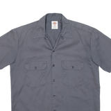 DICKIES Mens Worker Shirt Grey M