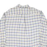 TOMMY HILFIGER Mens Shirt Blue Check Long Sleeve XL