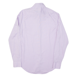 ARMANI COLLEZIONI Mens Flannel Shirt Purple Long Sleeve M