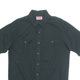 WRANGLER Mens Plain Shirt Black M