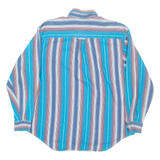 BRINK Mens Shirt Blue Striped Long Sleeve L