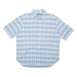 NAUTICA Mens Shirt Blue Check 2XL