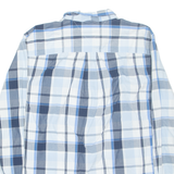 TOMMY HILFIGER Mens Shirt Blue Check Long Sleeve M