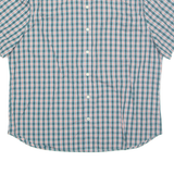 NAUTICA Mens Shirt Green Check 2XL
