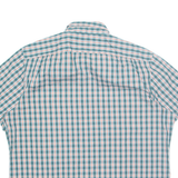 NAUTICA Mens Shirt Green Check 2XL