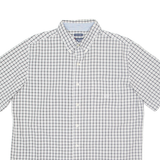 CHAPS Mens Shirt Grey Check L