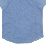 TOMMY HILFIGER Womens Denim Shirt Blue S