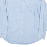 WOOLRICH Mens Denim Shirt Blue Long Sleeve M