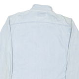 BUCKLEY BAY Mens Denim Shirt Blue Long Sleeve M