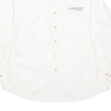 LEE Workwear Womens Denim Shirt White Long Sleeve L