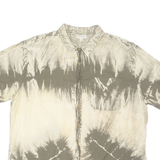 EARTHBOUND Mens Shirt Grey Crazy Pattern XL