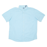 CHAPS Mens Plain Shirt Blue XL