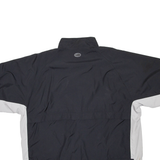 ADIDAS Short Sleeved Mens Windbreaker Jacket Black XL