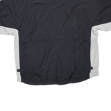 ADIDAS Short Sleeved Mens Windbreaker Jacket Black XL