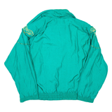LAVON Womens Shell Jacket Green Nylon Floral XL