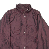 TOWNE Womens Jacket Maroon Nylon M