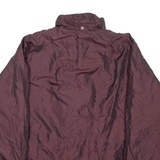 TOWNE Womens Jacket Maroon Nylon M