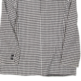 Womens Blazer Coat Black Houndstooth UK 14