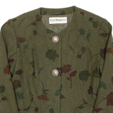 RESI HAMMERER Womens Blazer Coat Green Floral M