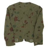 RESI HAMMERER Womens Blazer Coat Green Floral M