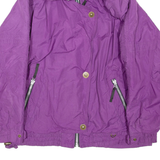 OBERMEYER Womens Jacket Purple Nylon UK 8