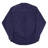 CLUB ROOM Mens Plain Shirt Blue Long Sleeve M