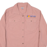 CARHARTT Womens Worker Shirt Pink Long Sleeve M