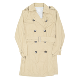 GAP Belted Womens Trench Coat Beige XS