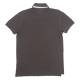 TOMMY HILFIGER Mens Polo Shirt Brown M