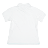 CHAMPION Womens Polo Shirt White L