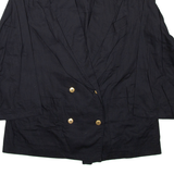 Womens Blazer Coat Black L