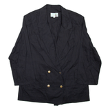 Womens Blazer Coat Black L