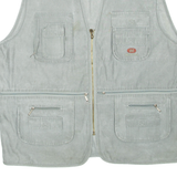 YUMING Utility Mens Gilet Grey 2XL