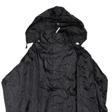 DICKIES Mens Rain Jacket Black Hooded L