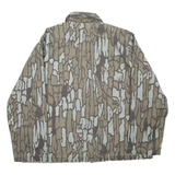 REBARK Mens Lined Jacket Brown L