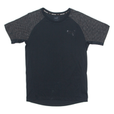 PUMA Mens T-Shirt Black Crew Neck S