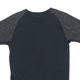 PUMA Mens T-Shirt Black Crew Neck S