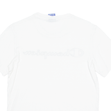 CHAMPION Mens T-Shirt White Crew Neck XS