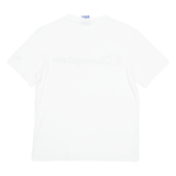 CHAMPION Mens T-Shirt White Crew Neck XS