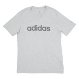 ADIDAS Mens T-Shirt Grey Crew Neck M