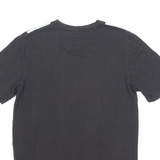 ADIDAS Mens T-Shirt Black Crew Neck S