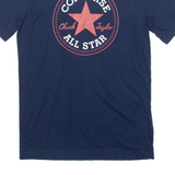 CONVERSE Boys T-Shirt Blue Crew Neck XL