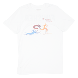 GILDAN Triathlon Mens T-Shirt White S