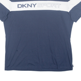DKNY SPORT Mens T-Shirt Blue L