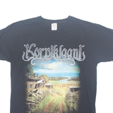 FRUIT OF THE LOOM Mens T-Shirt Black M