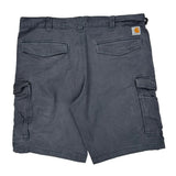 Relaxed Fit Carhartt Cargo Shorts - 38W 11L Gray Cotton